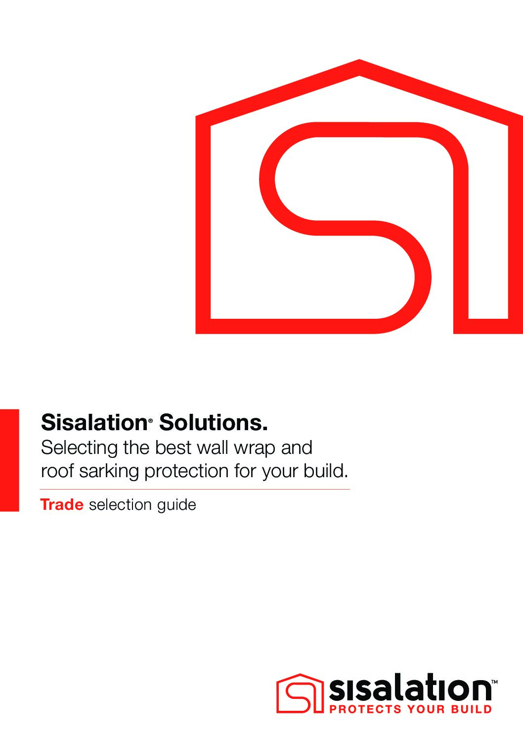 Selection Guide (Trade) – Sisalation® Wrap